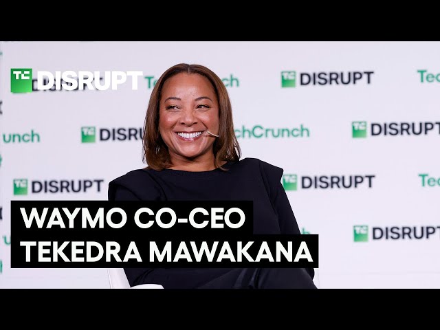 Waymo's pursuit of transparency, not perfection, with Tekedra Mawakana | TechCrunch Disrupt 2025