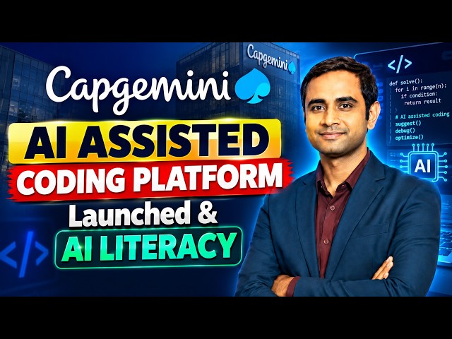 Capgemini AI assisted Coding Platform | Capgemini AI Literacy Problems