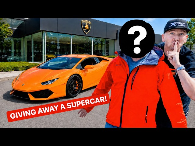 SURPRISING CHILDHOOD FRIEND WITH $300,900 LAMBORGHINI!