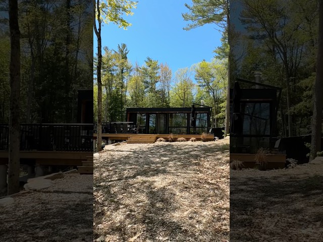 Touring Steel Prefab Home on an Island! #hometour