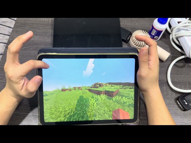 Minecraft Gaming Test on iPad 11th Gen (A16)