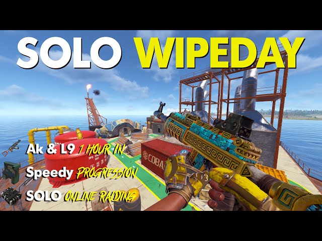 THE PERFECT SOLO START on HIGH POP! | 15,000 Hour SOLO | Official Vanilla Rust
