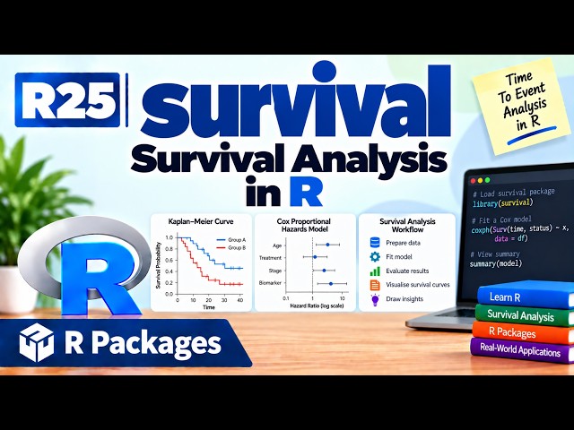 R25 | survival — Survival Analysis in R | R Packages | Uplatz