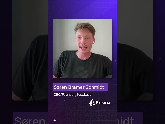 @Prisma on full stack developers