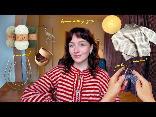 Beginner Knitting 101 Guide !! (everything you need to start knitting)