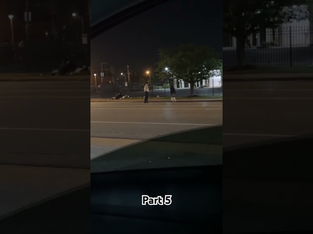Crackhead Gas Station Sword Fight Pt. 5 ⚔️💰 | $2 Battle at the Gas Station 😂 #memphis #funny