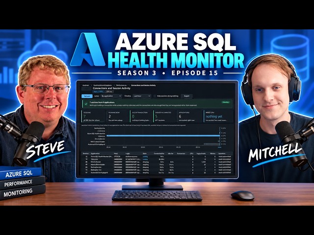 Azure SQL Health Monitor Stedman SQL Podcast Sn 3 Ep 15