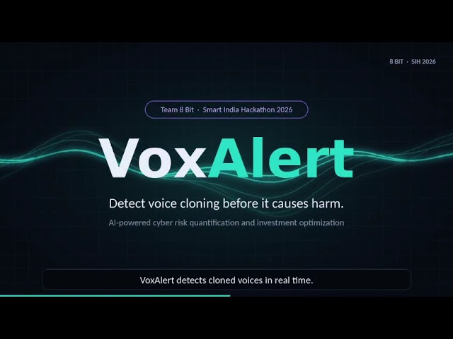 VoxAlert | 8 Bit | SIH 26105