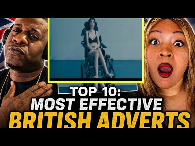 American Couple Reacts To Top 10 Most Effective British Adverts (Scared The Crap Out Of Us)