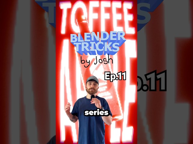 Day 11 of Blender Tricks By Josh #3dartist #blender3d #3danimation #fisheyelens