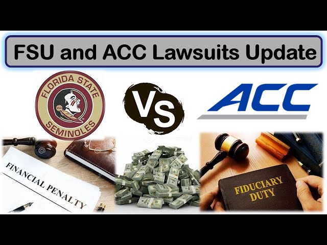 FSU and ACC Lawsuits Update - Breach of Fiduciary Responsibility, Withdrawal Penalty, Extensions