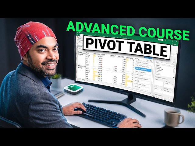 The Only Pivot Table Course You Need in 2026 (29 Mins)