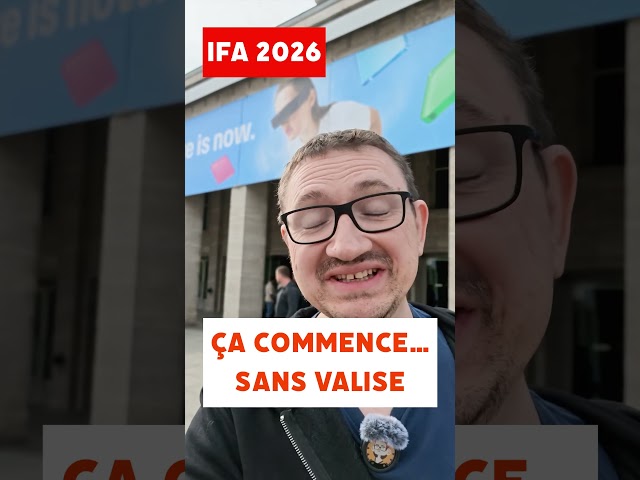IFA 2026 Vlog – Here we go… without my luggage! 😅