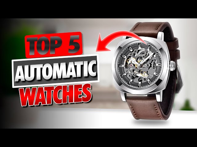 🔥 Top 5 Best AUTOMATIC WATCHES Under $100 on Amazon [2025] ✅ [Cheap] / For Men / Luxury Style
