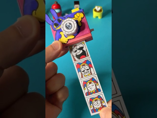 Get Ready for the CRAZIEST DIGITAL CIRCUS Paper Camera EVER Made!