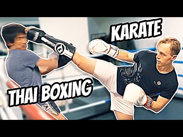 Muay Thai LEGEND Destroys Karate Black Belt in SECONDS