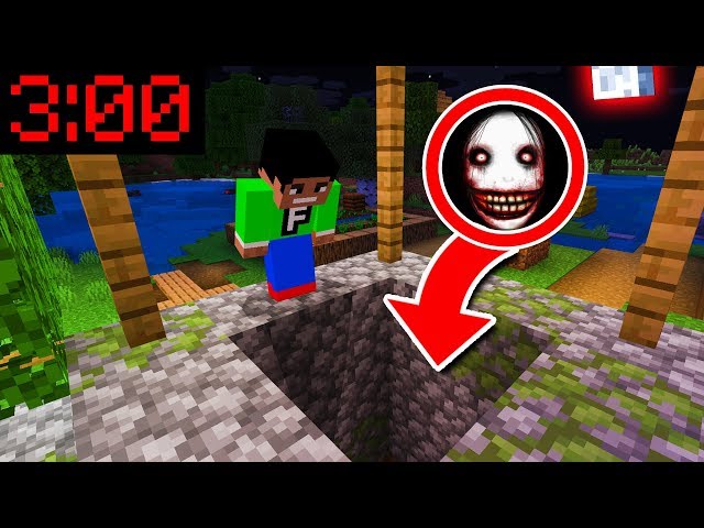 Minecraft PE : DO NOT LOOK AT THIS WELL at 3:00AM