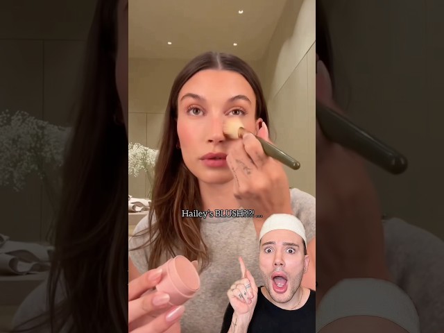 I FOUD HAILEY BIEBER’S BLUSH!😱 #makeuptutorial #makeuplook #makeuplover #makeupshorts #makeuphacks