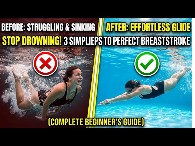 How to Stop Sinking in Breaststroke (Complete Beginner's Guide)