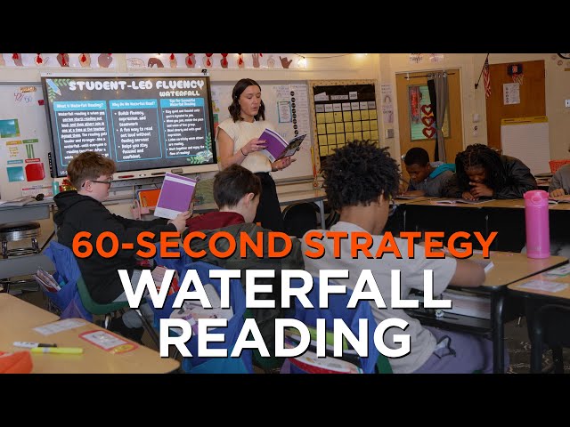 60-Second Strategy: Waterfall Reading