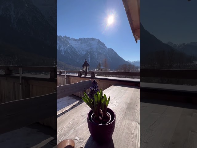 Genussmomente im Frühling #shorts #mittenwald #karwendel