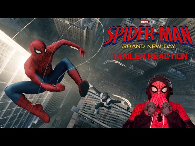 Spider-Man: Brand New Day Trailer Reaction | I Was NOT Ready for This Level of Insanity