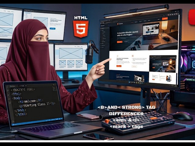 Learn HTML Formatting Tags: class#9 Computer science