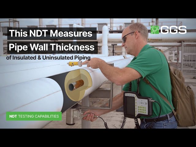 This NDT Method Accurately Measures Wall Thickness of Insulated & Bare Piping | Gamma Graphics (GGS)