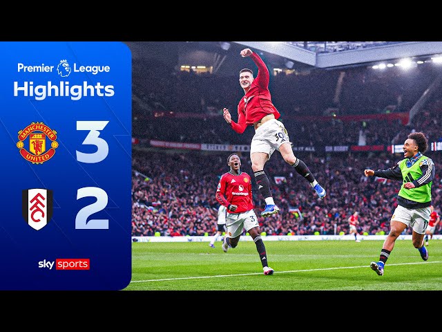 Sesko snatches 94th-min winner 😱 | Man Utd 3-2 Fulham | Premier League Highlights