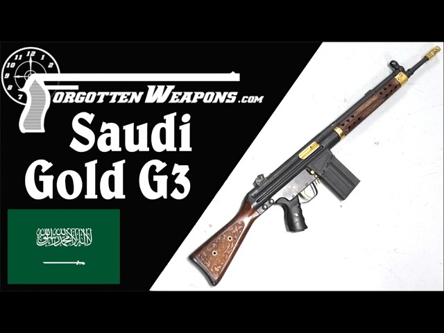 Saudi Gold Plated Presentation G3: Gaudy or Elegant?