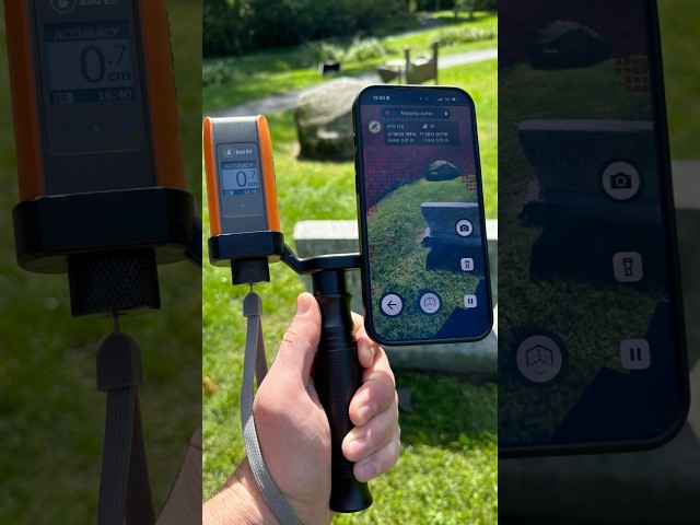 Easy as a…walk in the park today with #Dot3D Prime and the #BadElf Flex Mini Exteme.🔥