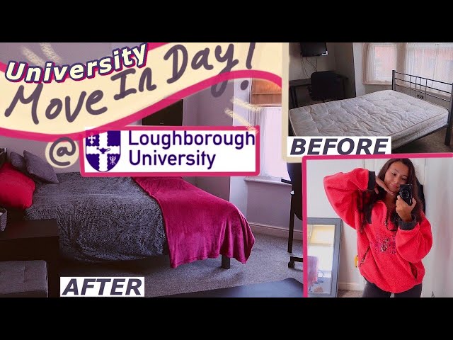 Moving into University Vlog! 🏡 Loughborough Uni Move in Day UK 2020 & Room Tour!College Move In Day