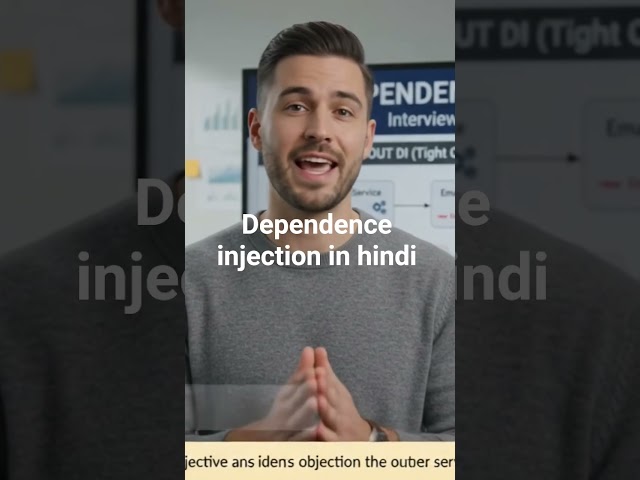 Dependency Injection In Hindi  @dependency injection  @TechElevate887 ​