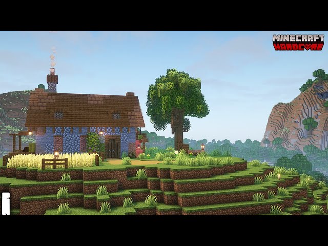 Hardcore Minecraft, but it's done my way | Hardcore Minecraft #1
