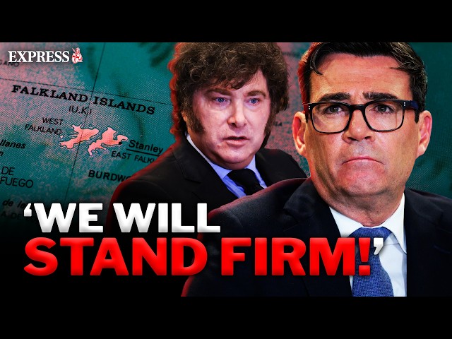 Andy Burnham vows Britain will 'STAND FIRM' in face of Argentina's Falkland threats