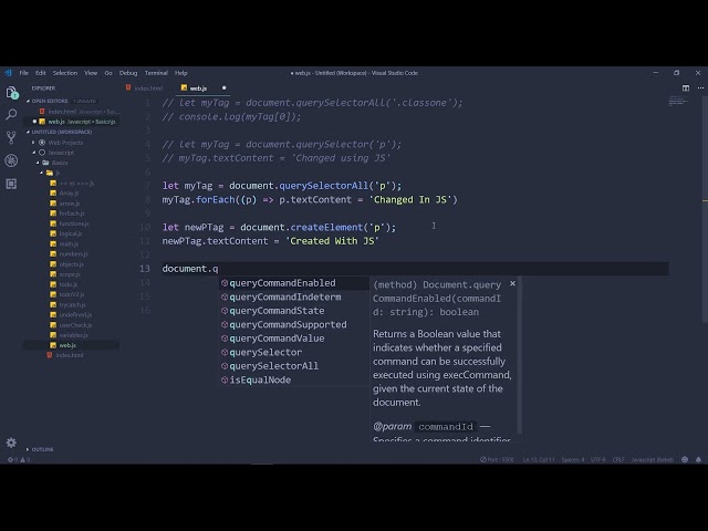 Creating New Element In DOM