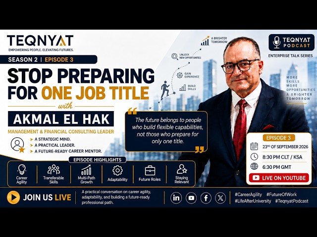 🎙️Life After University - Stop Preparing for One Job Title
