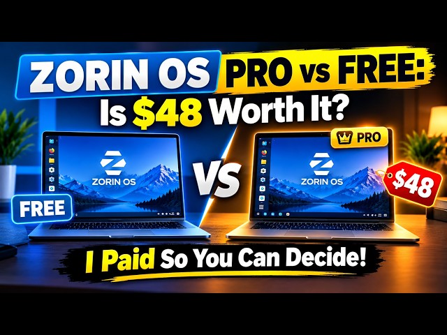 Zorin OS Pro vs Free: Is $48 Worth It? I Paid So You Can Decide!