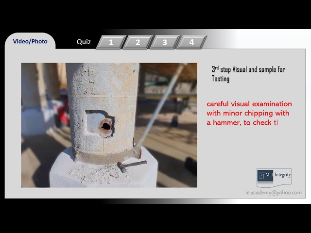 Inspection Practices for Pressure Vessels-Foundations and supports inspection