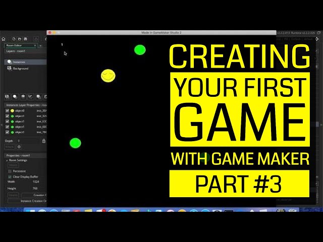 Creating Your First Game - with GameMaker - Adding Scores - Part #3