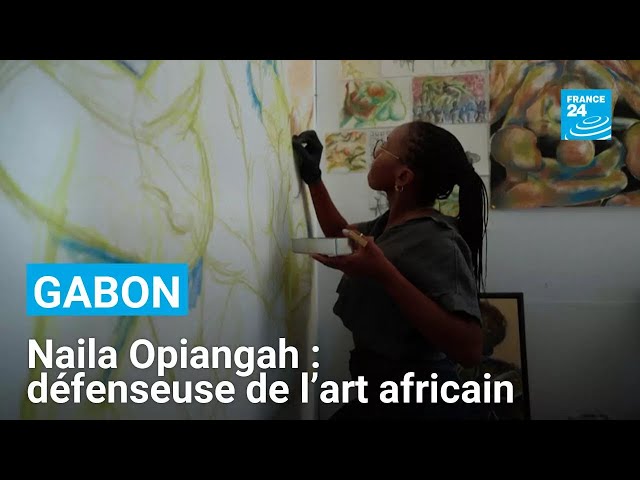 De Libreville au Met Gala : Naila Opiangah, artiste émergente et défenseuse de l'art africain