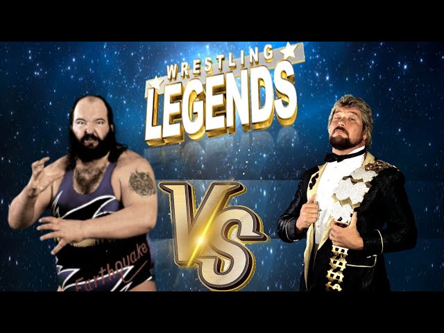 Red Rooster & Bugsyboy's Wrestling Legends Mod Matches Earthquake vs Ted Dibiase