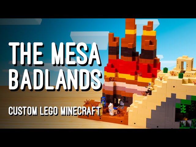 The Mesa Badlands | Custom LEGO Minecraft World