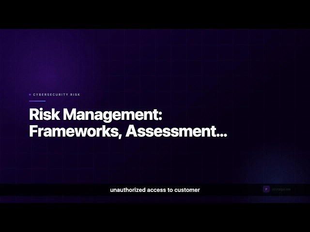 Security+ Lesson 17: Risk Management: Frameworks, Assessment & Treatment