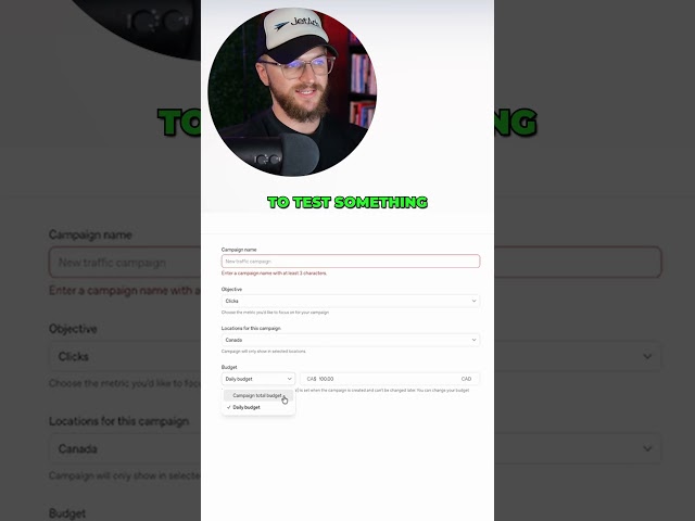 Create Your First ChatGPT Ad