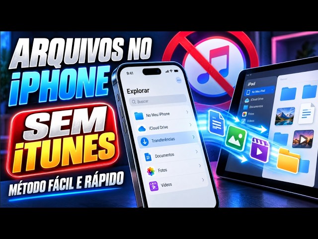 How to Transfer Files to iPhone and iPad WITHOUT iTunes! Fast and Easy Method!