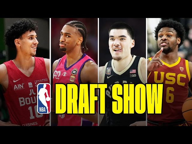 Reacting LIVE To The 2024 NBA Draft! w/ @TheDeep3