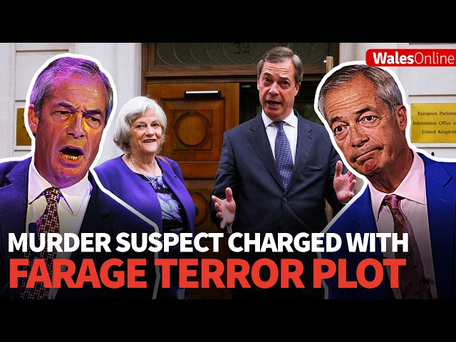 Widdecombe murder suspect charged with terror plot against Nigel Farage 🚨