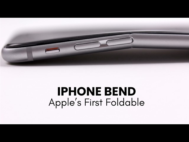 There Was an iPhone Bend Before There Was an iPhone Fold!