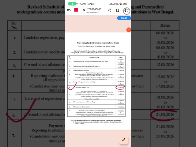JENPAS UG COUNSELLING ROUND 2 RESULT 2026| JENPAS UG 2ND ROUND COUNSELLING ALLOTMENT RESULT 2026